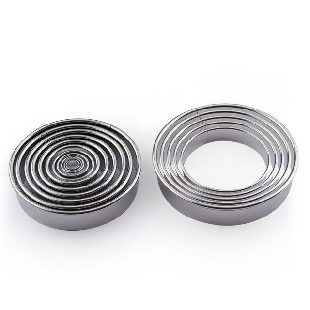 Obrázek produktu Vykrajovátka nerez-kolečko různé velikosti 16 ks Martellato