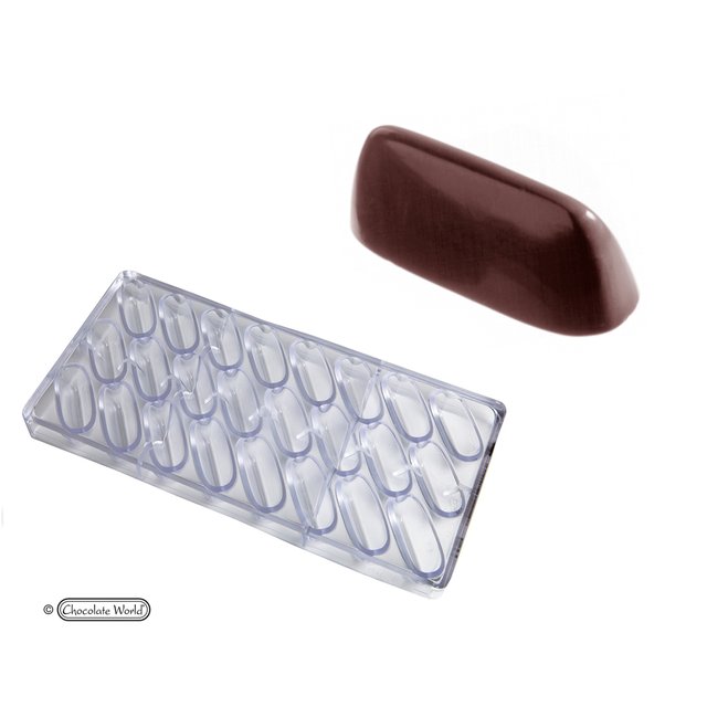 Obrázek produktu Forma na pralinky GIANDUIA 4,8x1,8cm v.2cm 13g 24 ks