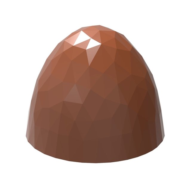 Obrázek produktu Forma na pralinky BALLET FACET pr.26,5mm v22mm 9,5g 24ks CHW