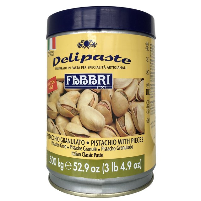 Obrázek produktu Delipaste PISTACCHIO GRANULATO (pasta pistácie hrubá) 1,5kg