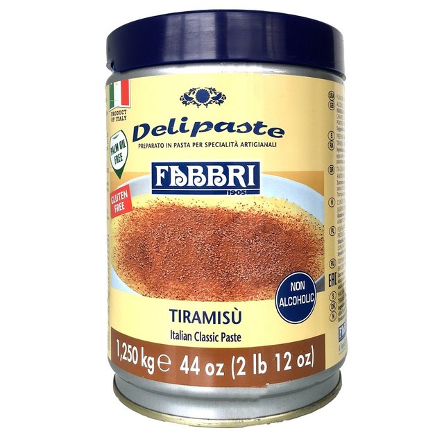 Obrázek produktu Delipaste TIRAMISÚ (pasta tiramisu bez alkoholu) 1,25kg