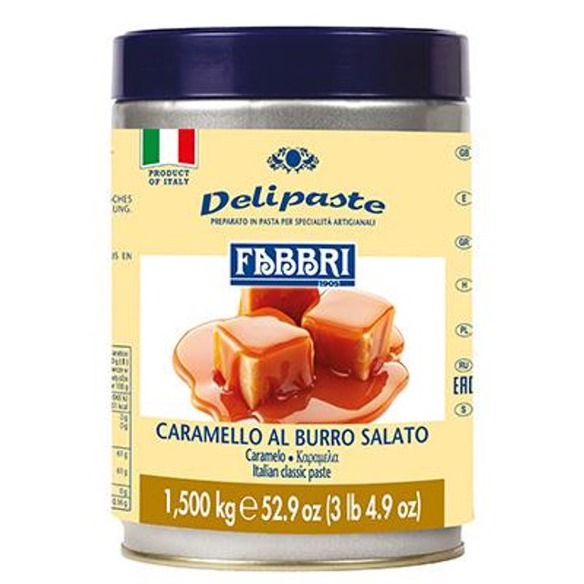 Obrázek produktu Delipaste CARAMELLO AL BURRO SALATO  (pasta slaný máslový karamel) 1,5kg