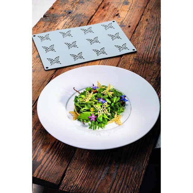 Obrázek produktu Forma silikon černá: 30x20cm MARIPOSA - 4x3,9x0,2 PAVONI