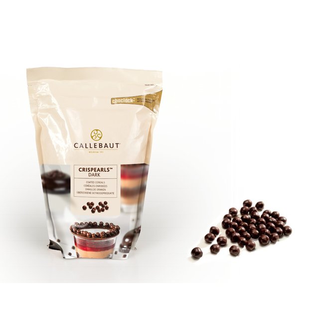 Obrázek produktu Křupinky v čokoládě TMAVÉ Crispearls 0,8kg