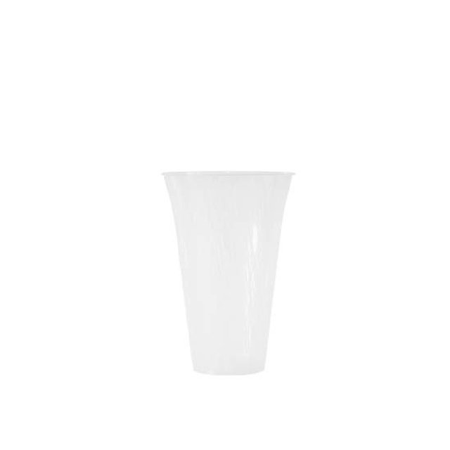 Obrázek produktu Kelímek tříšť 300/400ml plast BÍLÝ ŽÍHANÝ ICE GLASS bal.25 ks/krt.18 bal Erremme