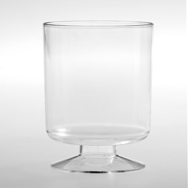 Obrázek produktu Kelímek plast 190 ml kulatý čirý CYLINDER bal.100ks Martellato