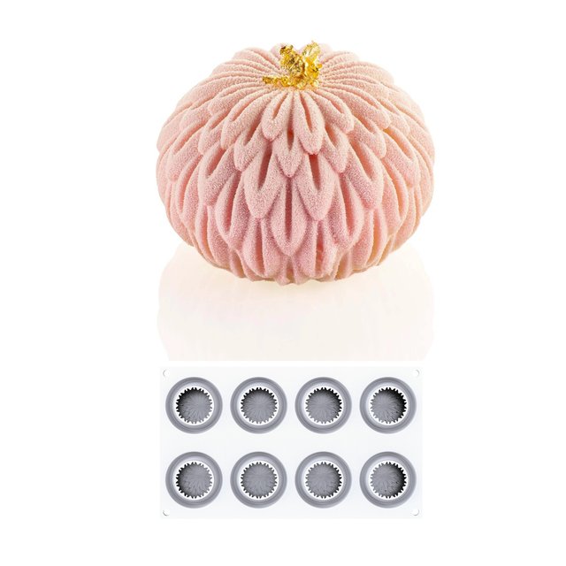 Obrázek produktu Forma silikon bílá - KIKU 70 58x37mm 8x70ml