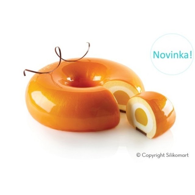 Obrázek produktu Forma silikon bílá - KIT TRINITY pr.200mm v.57mm 1400ml 1ks Silikomart