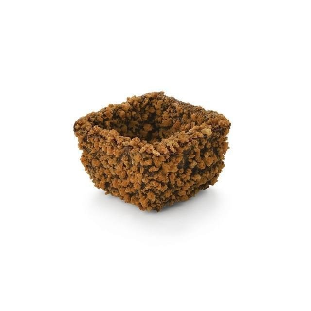 Obrázek produktu Vaflová čtverc. miska kakao.poleva+amaretto křup. LE QUADROTTE AMARETTO 4,3cm, v.2,1cm 100ks