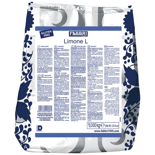 Obrázek produktu Citron L 6x 1kg Fabbri