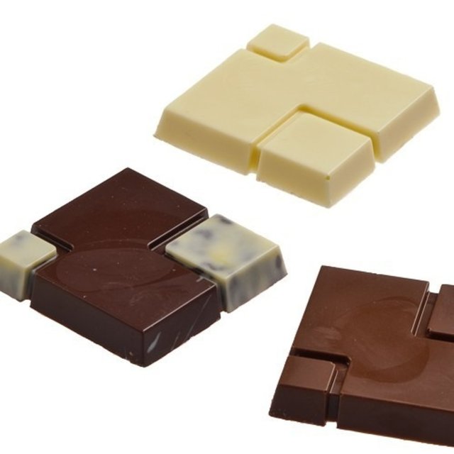 Obrázek produktu Forma na pralinky TABULKA ČTVEREC 58x58mm v.10mm 35g 8ks