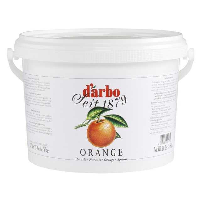 Obrázek produktu D'Arbo marmeláda pomeranč 5 kg (s 30% obsahem pomerančů)