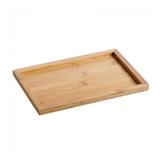 Obrázek produktu Podnos ATLAS MIKA 1/2 dřevěný 272x192x15mm 10ks Comatec