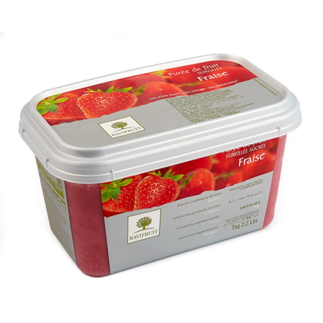 Obrázek produktu MRAŽENÉ pyré jahoda FRAISE 5x1kg