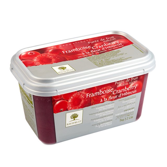 Obrázek produktu MRAŽENÉ pyré malina-brusinka-ibišek 1 kg