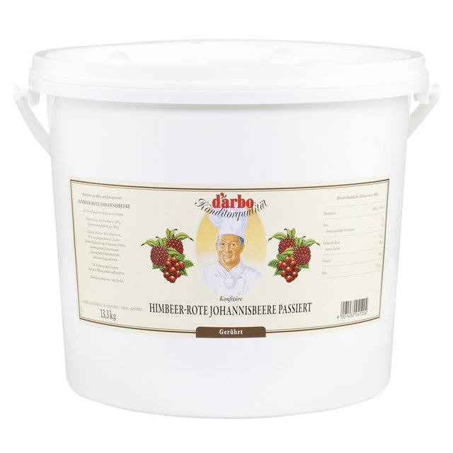 Obrázek produktu D'Arbo náplň malina-červ.rybíz (Gerührt) 13,3kg