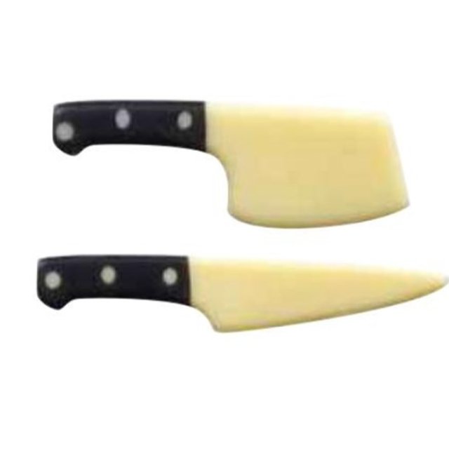 Obrázek produktu Čokoládová dekorace nože a sekáčky 150 ks PCB