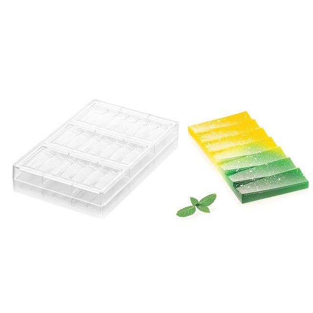 Obrázek produktu Forma na pralinky-TYČINKA ONDA 150x70mm v.11mm 85ml 3ks Silikomart