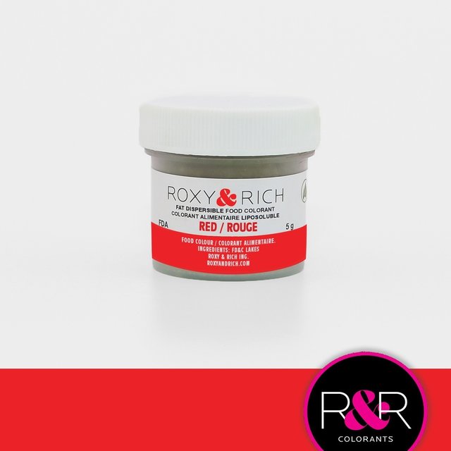 Obrázek produktu Barva v prášku rozpustná v tucích ČERVENÁ 5g RR