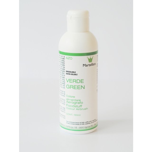 Obrázek produktu Barva AIRBRUSH pastelová zelená 190g Martellato