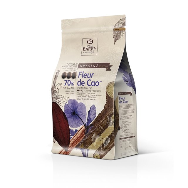 Obrázek produktu CB Čokoláda hořká 70% FLEUR DE CAO 5kg