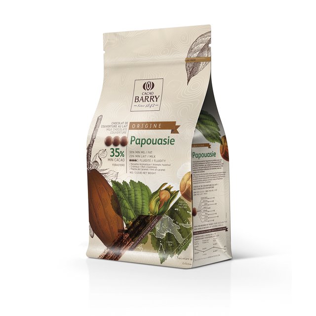 Obrázek produktu CB Origin Čokoláda mléčná 35% PAPOUASIE 1kg