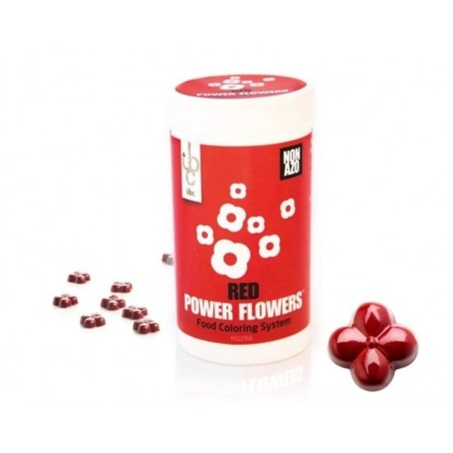 Obrázek produktu Kakaové máslo power flower bez AZO červené 50g CB