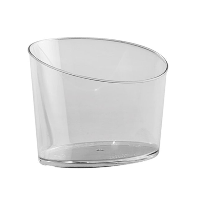 Obrázek produktu Kelímek plast 190 ml ovál čirý GREEK bal.100ks (krt.1 bal) Martellato