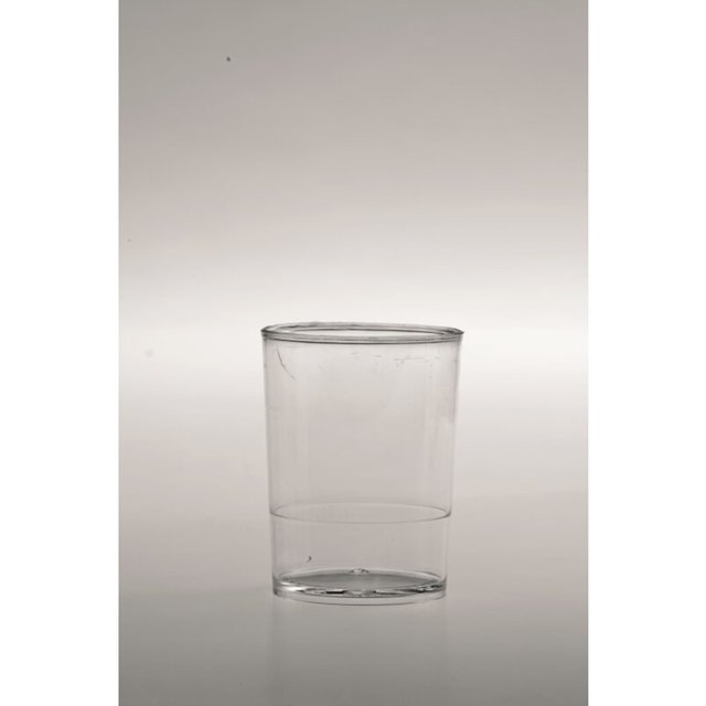 Obrázek produktu Kelímek plast  90ml čirý CLASIC kulatý pr.5cm,v.6,5cm 90ml 4x100ks Martellato