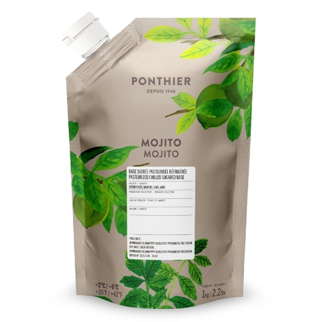 Obrázek produktu PONTHIER Pyré mix MOJITO (BASE) 1kg x6