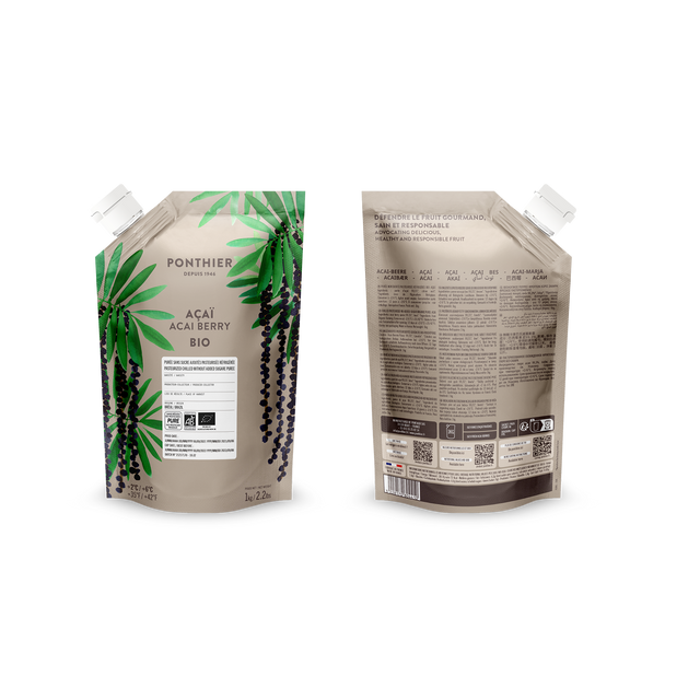 Obrázek produktu PONTHIER Pyré ACAI BIO 1kg x6
