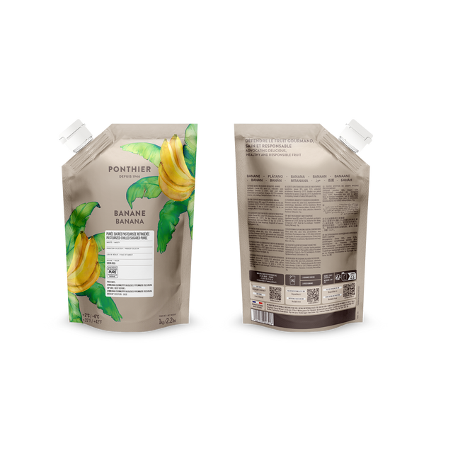 Obrázek produktu PONTHIER Pyré banán BANANA 1kg x6