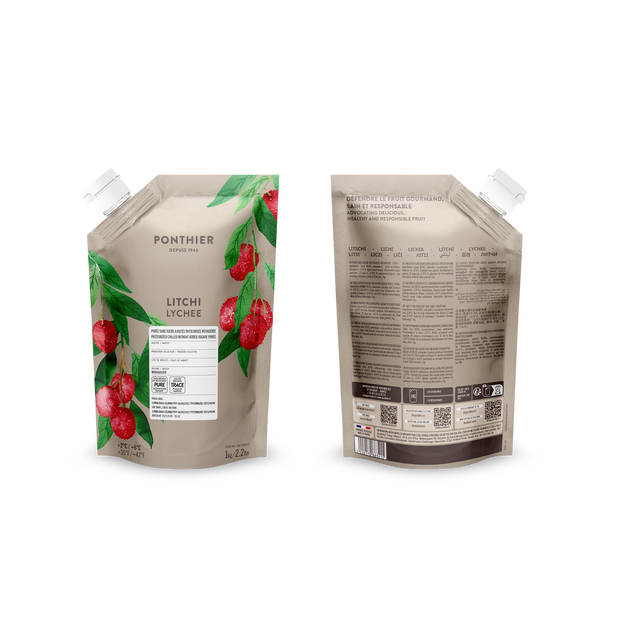 Obrázek produktu PONTHIER Pyré liči LYCHEE 1kg x6