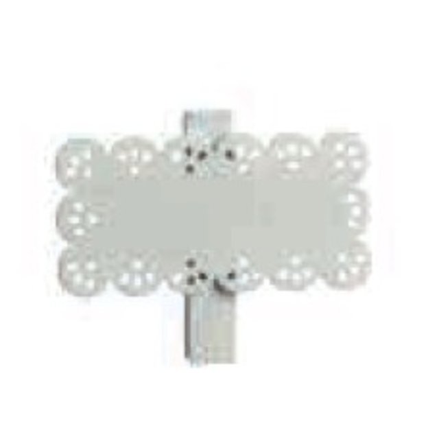 Obrázek produktu Cedulka na krabici s kolíčkem bílá 24ks/bal. SC