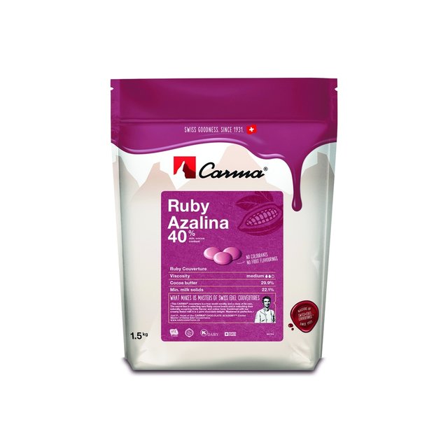 Obrázek produktu CARMA Čokoláda ruby AZALINA 1,5kg x5