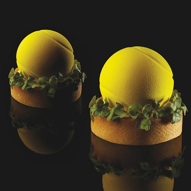 Obrázek produktu Forma silikon černá: 30x40cm - tenisový míček pr.4,5cm 24ks 48ml PAVONI