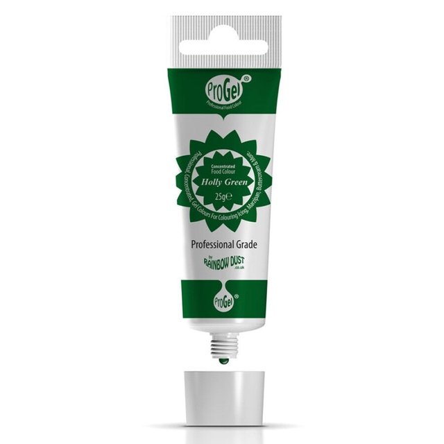 Obrázek produktu Barva gelová PROGEL- zelená vánoční (holly green) 25g