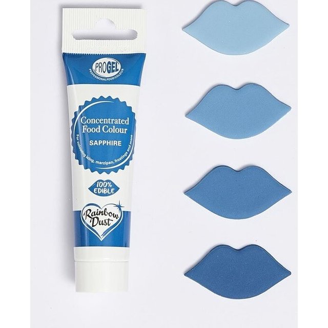 Obrázek produktu Barva gelová PROGEL- modrá safírová SAPPHIRE 25g