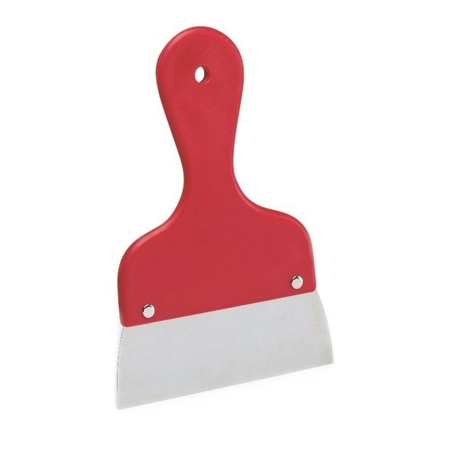 Obrázek produktu Karta nerez 14,5x17cm s červenou rukojetí Martellato