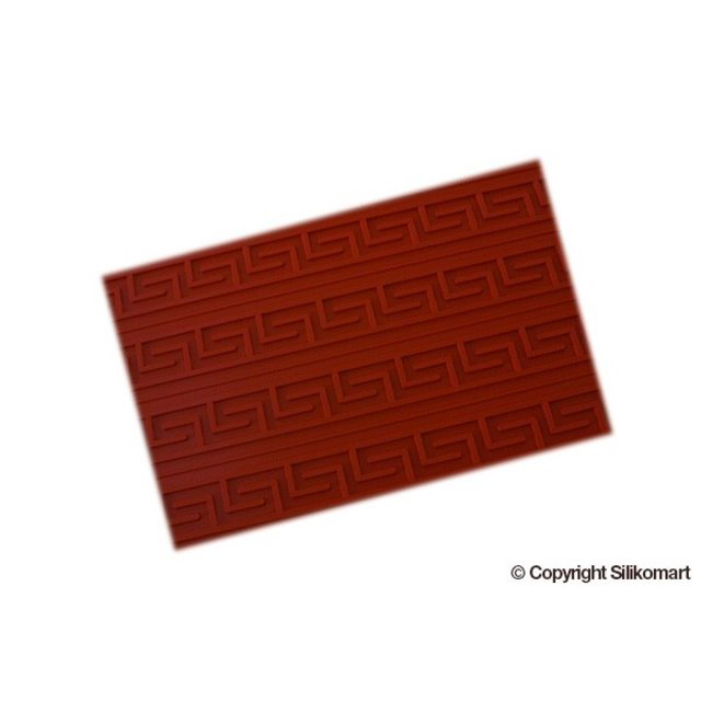 Obrázek produktu Podložka silikon terakota: RELIEF ŘECKÝ VZOR