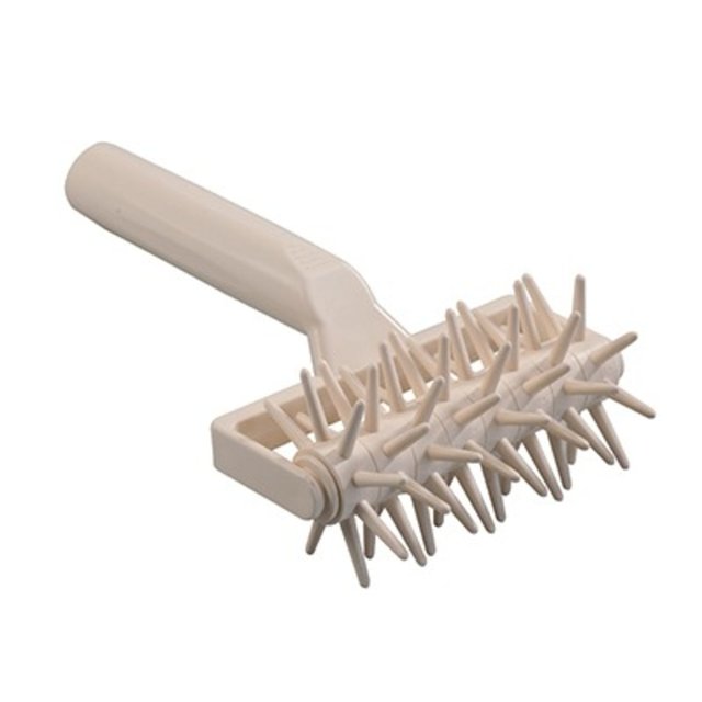 Obrázek produktu Váleček plast s trny žlutý 12cm