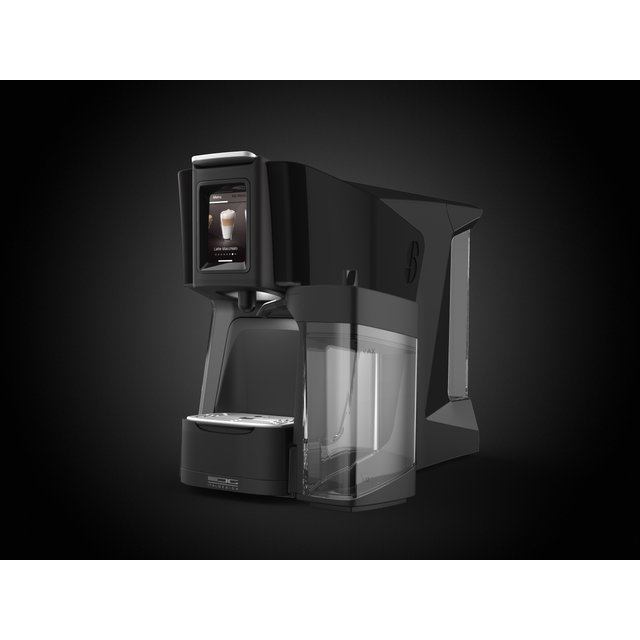 Obrázek produktu ESSSE Kávovar na kapsle S20 s nádobou na mléko černý