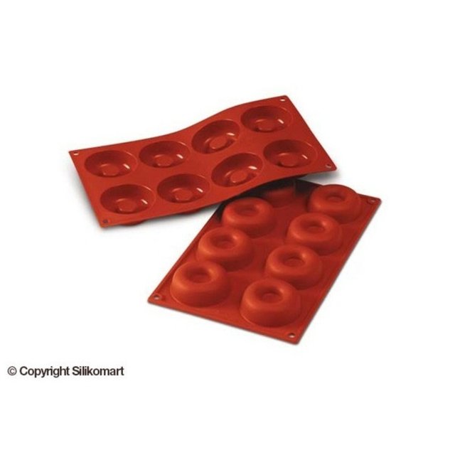 Obrázek produktu Forma silikon terakota: SAVARIN KOLEČKO pr.65mm v.21mm 50ml 8ks