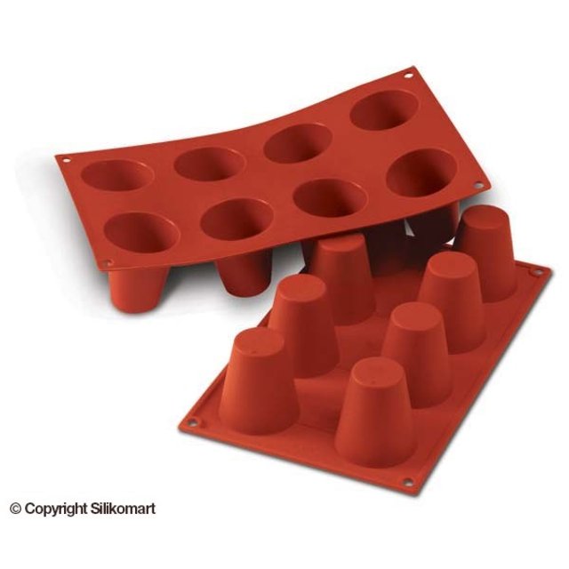 Obrázek produktu Forma silikon terakota: BABA 8x92ml