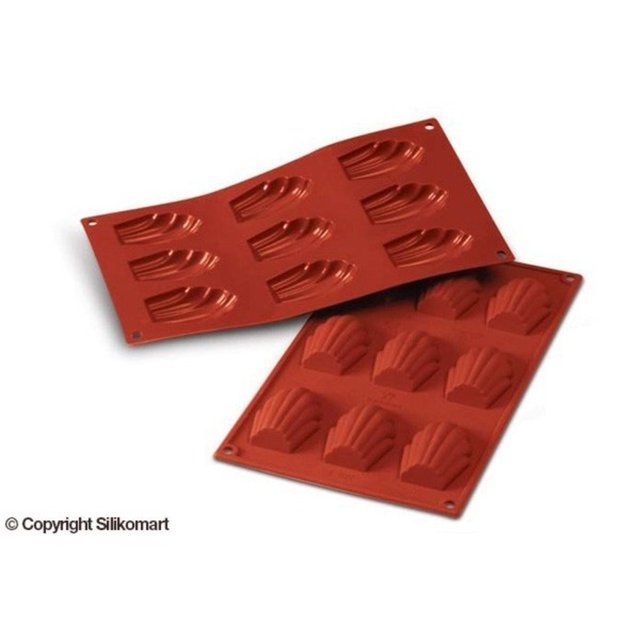 Obrázek produktu Forma silikon terakota: MADLENKA 68X45mm v.17mm 30ml 9ks Silikomart