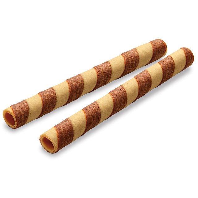 Obrázek produktu Oplatkové trubičky pruhované SIGARETTE WAFERCACAO 220ks BUSSY