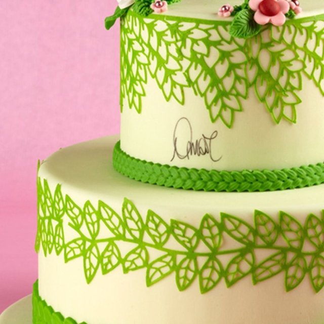 Obrázek produktu Forma silikon na krajky - LÍSTKY 390x80,5 mm Pavoni