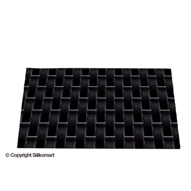 Obrázek produktu Pečící plát černý: Wien 25x18,5x 3cm do formy BUCHE Silikomart