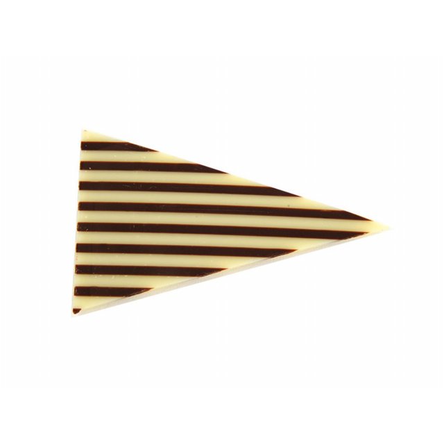 Obrázek produktu Dekor trojúhelník proužek 490 ks  (krt= 4 bal)