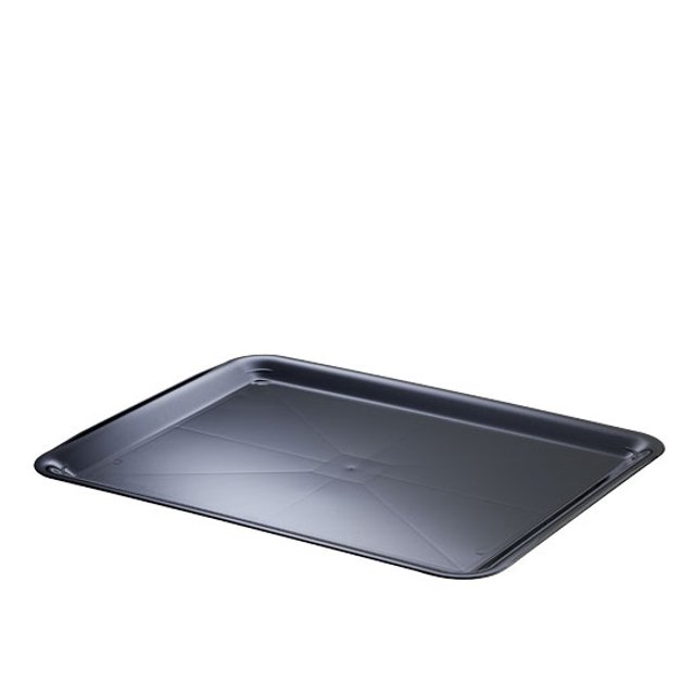 Obrázek produktu Podnos plast 30x40cm černý hladký okraj (krt.35ks) Erremme